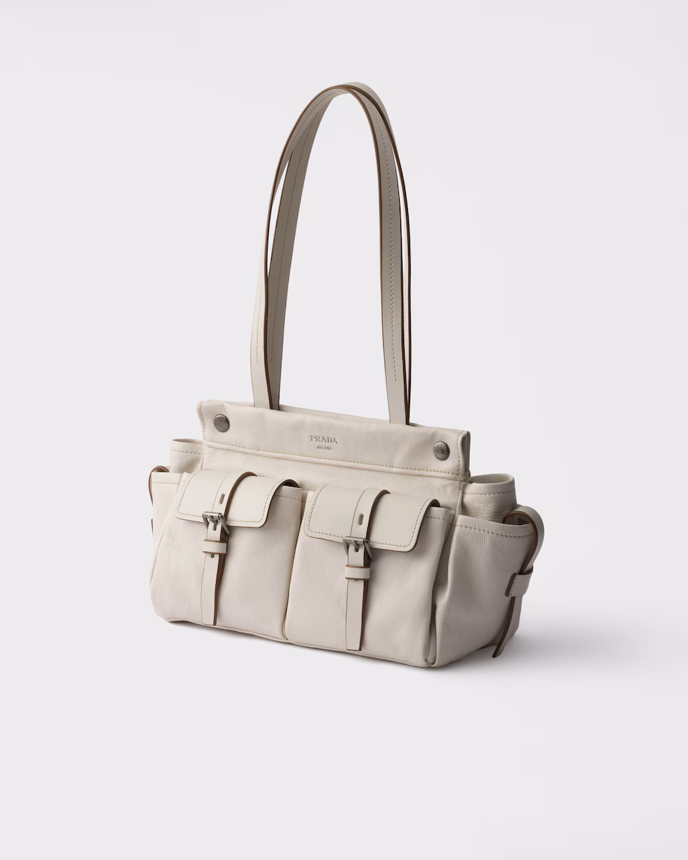 Cabas en cuir Prada Route